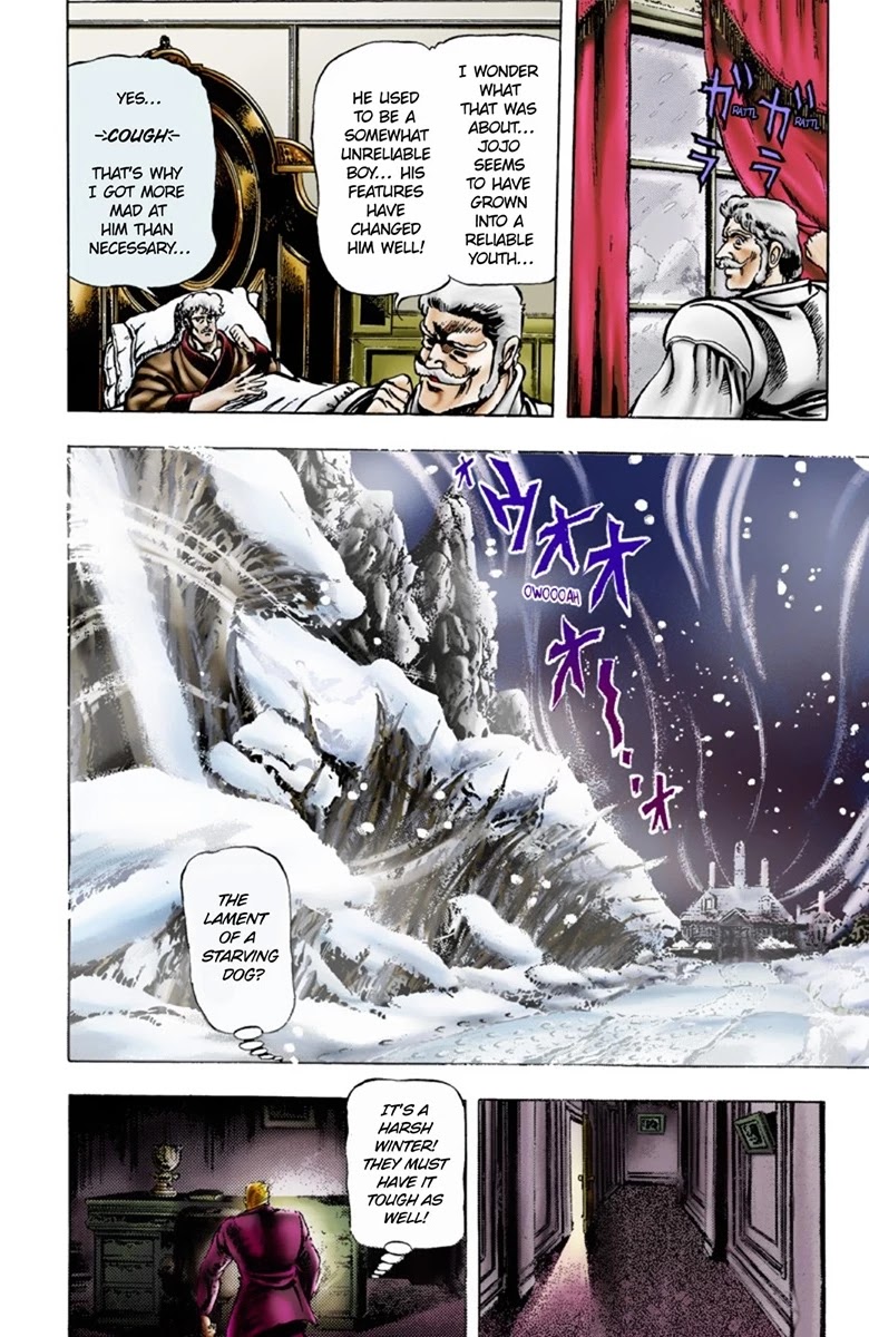 JoJo's Bizarre Adventure Part 1 - Phantom Blood (Official Colored) Chapter 8 page 5 - Chapter 8: The Stone Mask Part 1