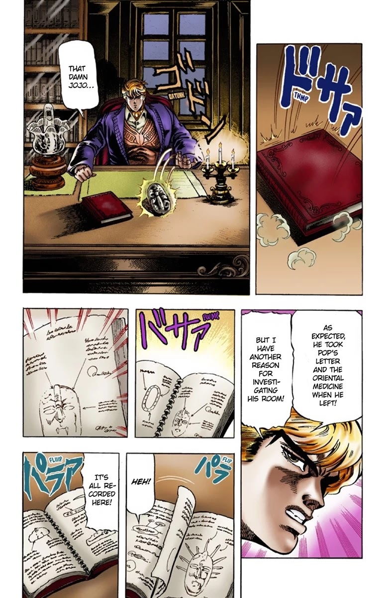 JoJo's Bizarre Adventure Part 1 - Phantom Blood (Official Colored) Chapter 8 page 7 - Chapter 8: The Stone Mask Part 1