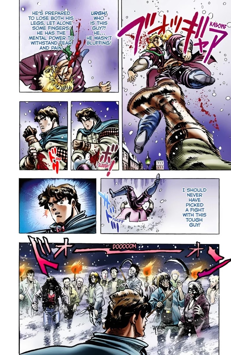 JoJo's Bizarre Adventure Part 1 - Phantom Blood (Official Colored) Chapter 9 page 13 - Chapter 9: The Stone Mask Part 2