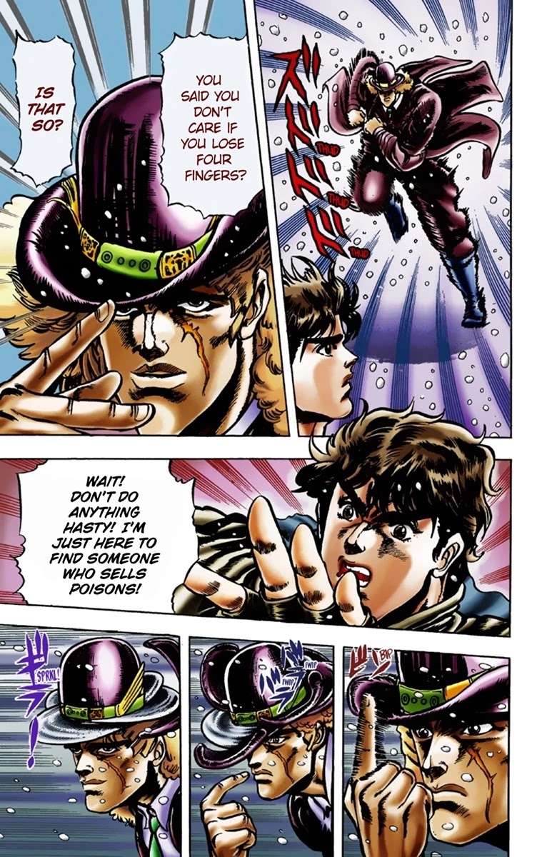 JoJo's Bizarre Adventure Part 1 - Phantom Blood (Official Colored) Chapter 9 page 6 - Chapter 9: The Stone Mask Part 2