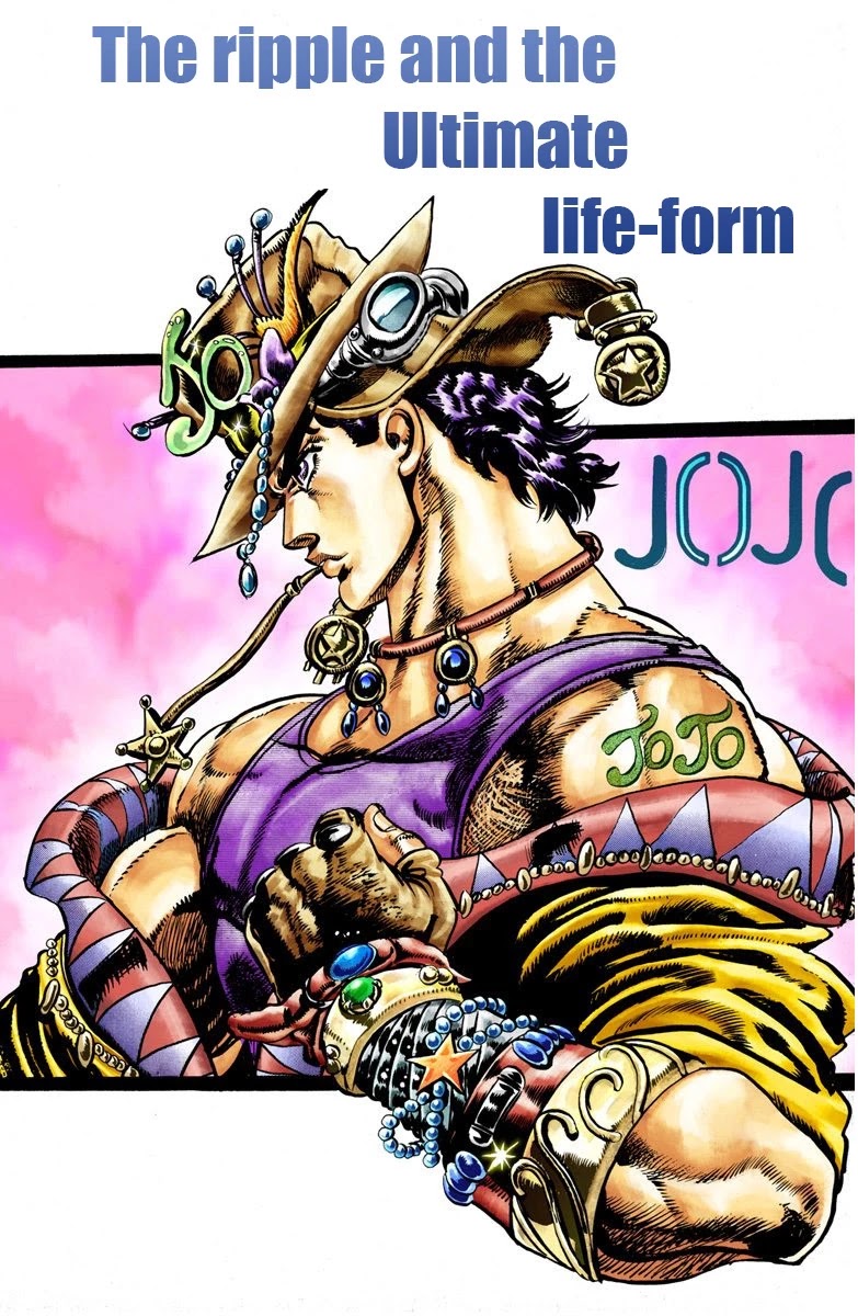 JoJo's Bizarre Adventure Part 2 - Battle Tendency (Official Colored) Chapter 14 page 1 - Chapter 14: The Ripple and the Ultimate Life-form