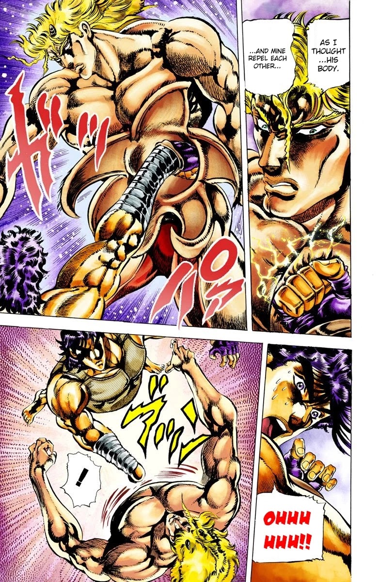 JoJo's Bizarre Adventure Part 2 - Battle Tendency (Official Colored) Chapter 15 page 3 - Chapter 15: The Perfect Plan!