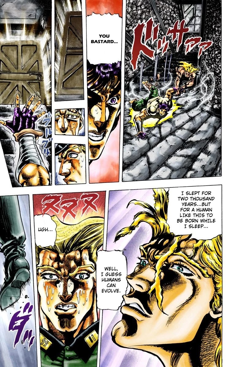 JoJo's Bizarre Adventure Part 2 - Battle Tendency (Official Colored) Chapter 16 page 10 - Chapter 16: Stroheim's Determination