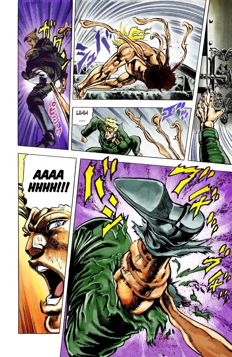 JoJo's Bizarre Adventure Part 2 - Battle Tendency (Official Colored) Chapter 16 page 13 - Chapter 16: Stroheim's Determination
