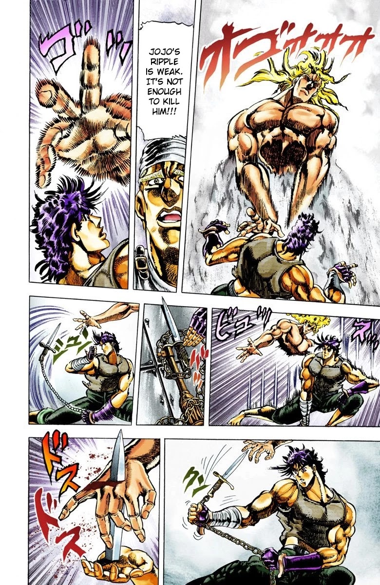 JoJo's Bizarre Adventure Part 2 - Battle Tendency (Official Colored) Chapter 16 page 3 - Chapter 16: Stroheim's Determination