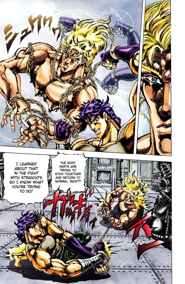 JoJo's Bizarre Adventure Part 2 - Battle Tendency (Official Colored) Chapter 16 page 4 - Chapter 16: Stroheim's Determination
