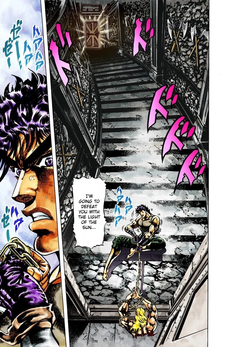 JoJo's Bizarre Adventure Part 2 - Battle Tendency (Official Colored) Chapter 16 page 6 - Chapter 16: Stroheim's Determination
