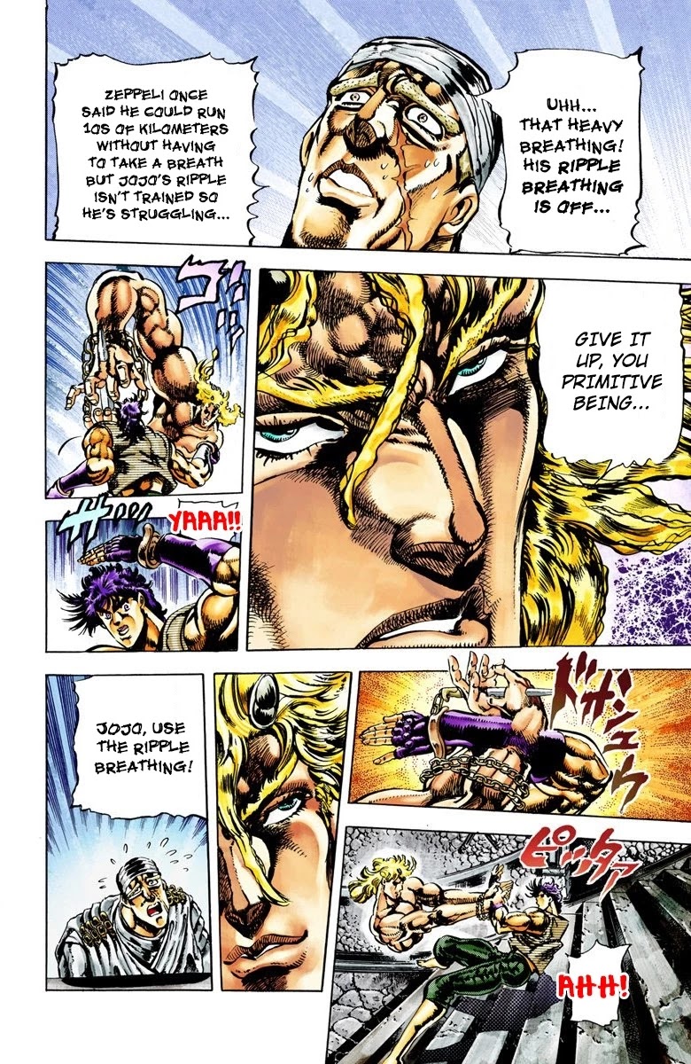 JoJo's Bizarre Adventure Part 2 - Battle Tendency (Official Colored) Chapter 16 page 7 - Chapter 16: Stroheim's Determination