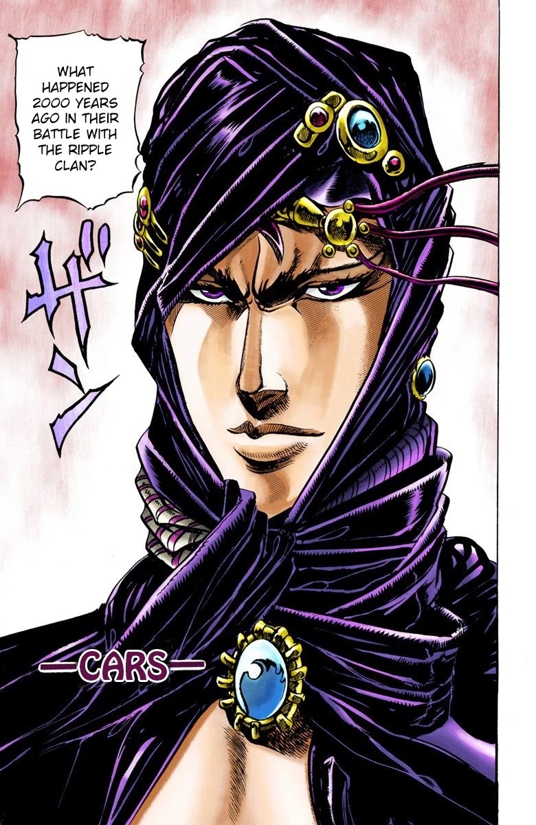 JoJo's Bizarre Adventure Part 2 - Battle Tendency (Official Colored) Chapter 23 page 6 - Chapter 23: Special Attack: JoJo Clackers!