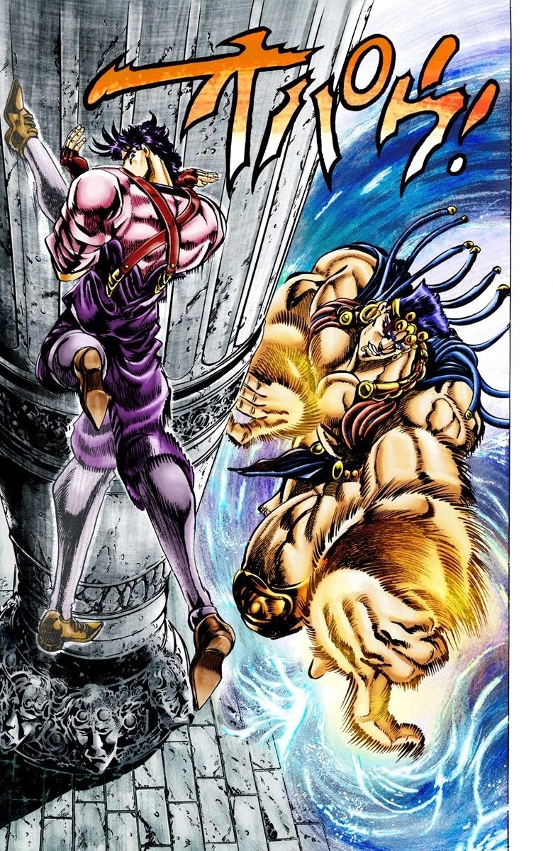 JoJo's Bizarre Adventure Part 2 - Battle Tendency (Official Colored) Chapter 25 page 9 - Chapter 25: Qualification of a Hero