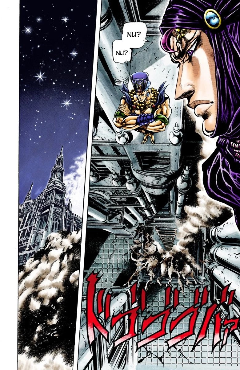 JoJo's Bizarre Adventure Part 2 - Battle Tendency (Official Colored) Chapter 26 page 4 - Chapter 26: The Wedding Ring of Death