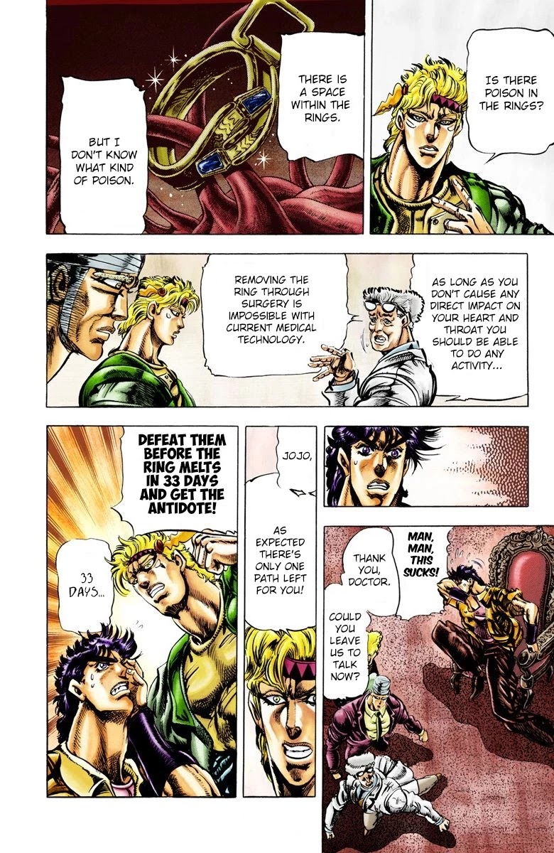 JoJo's Bizarre Adventure Part 2 - Battle Tendency (Official Colored) Chapter 27 page 3 - Chapter 27: The Master of Venice