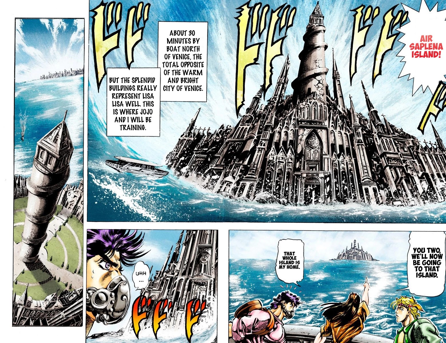 JoJo's Bizarre Adventure Part 2 - Battle Tendency (Official Colored) Chapter 28 page 13 - Chapter 28: The Training of a Ripple Warrior