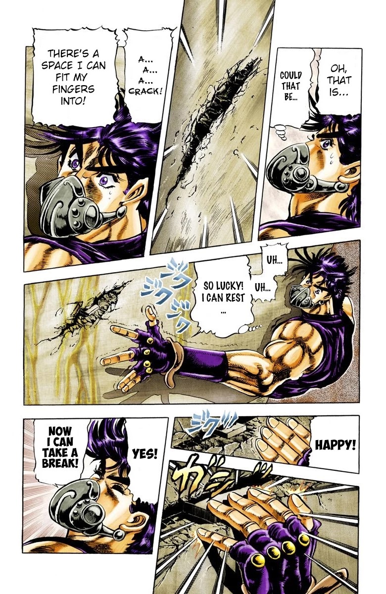 JoJo's Bizarre Adventure Part 2 - Battle Tendency (Official Colored) Chapter 29 page 17 - Chapter 29: Concentrated Ripple Power