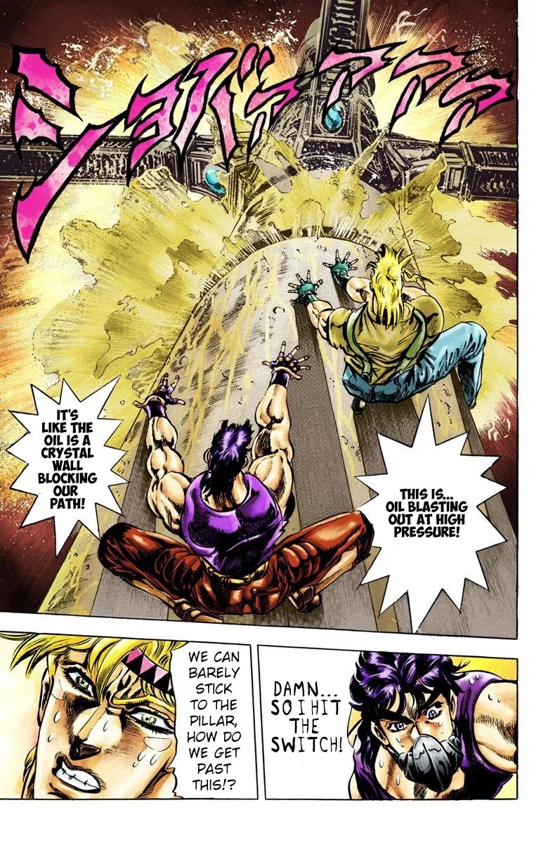 JoJo's Bizarre Adventure Part 2 - Battle Tendency (Official Colored) Chapter 29 page 20 - Chapter 29: Concentrated Ripple Power