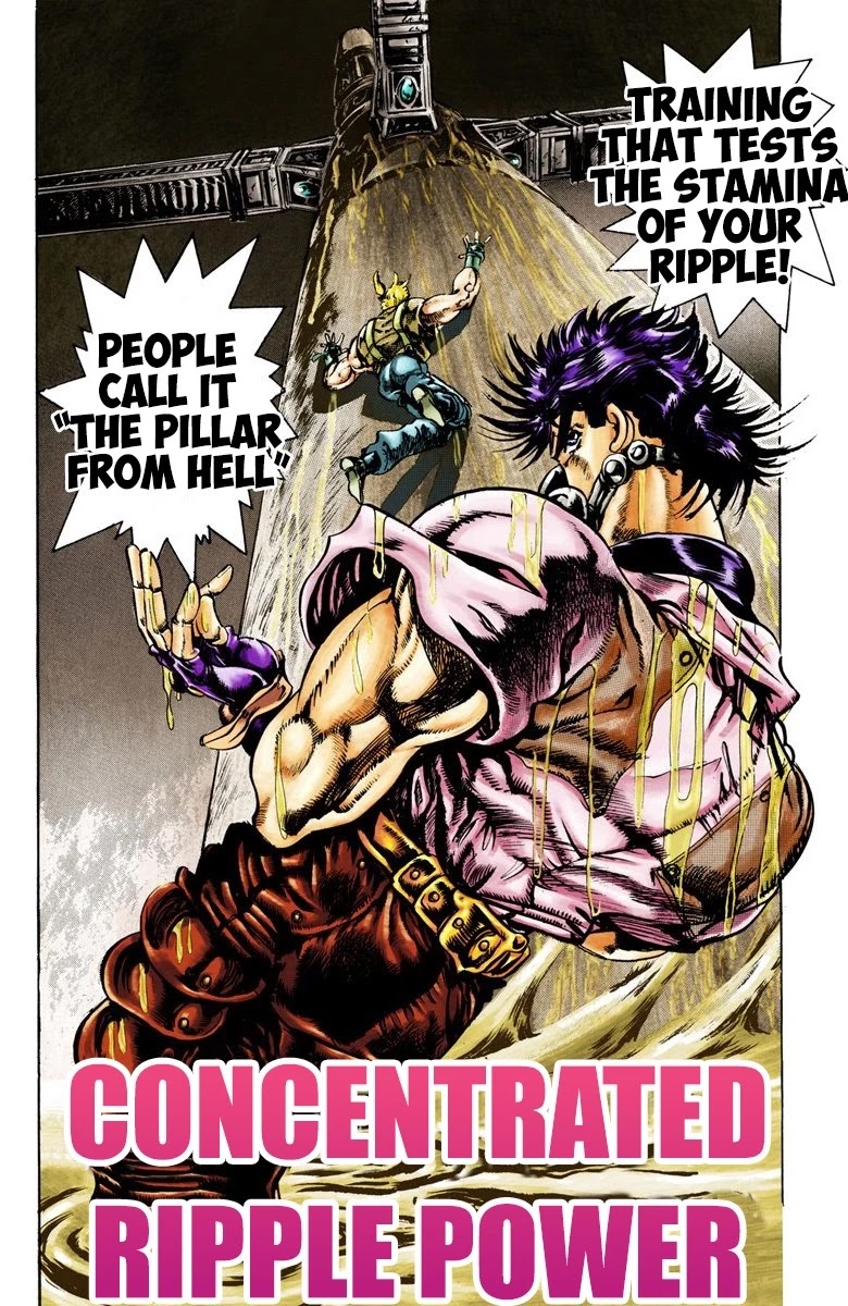 JoJo's Bizarre Adventure Part 2 - Battle Tendency (Official Colored) Chapter 29 page 3 - Chapter 29: Concentrated Ripple Power