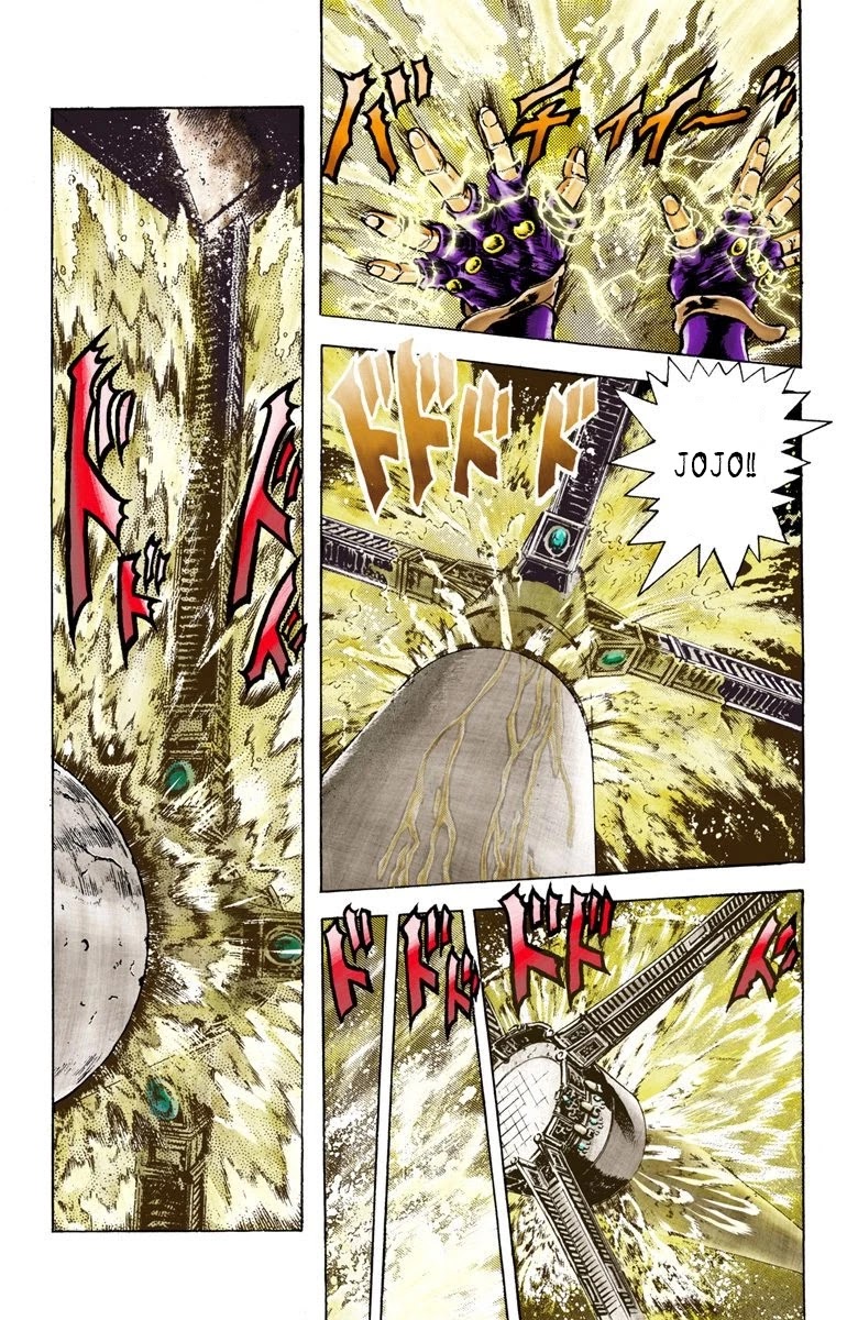 JoJo's Bizarre Adventure Part 2 - Battle Tendency (Official Colored) Chapter 30 page 13 - Chapter 30: The All-or-Nothing Gamble