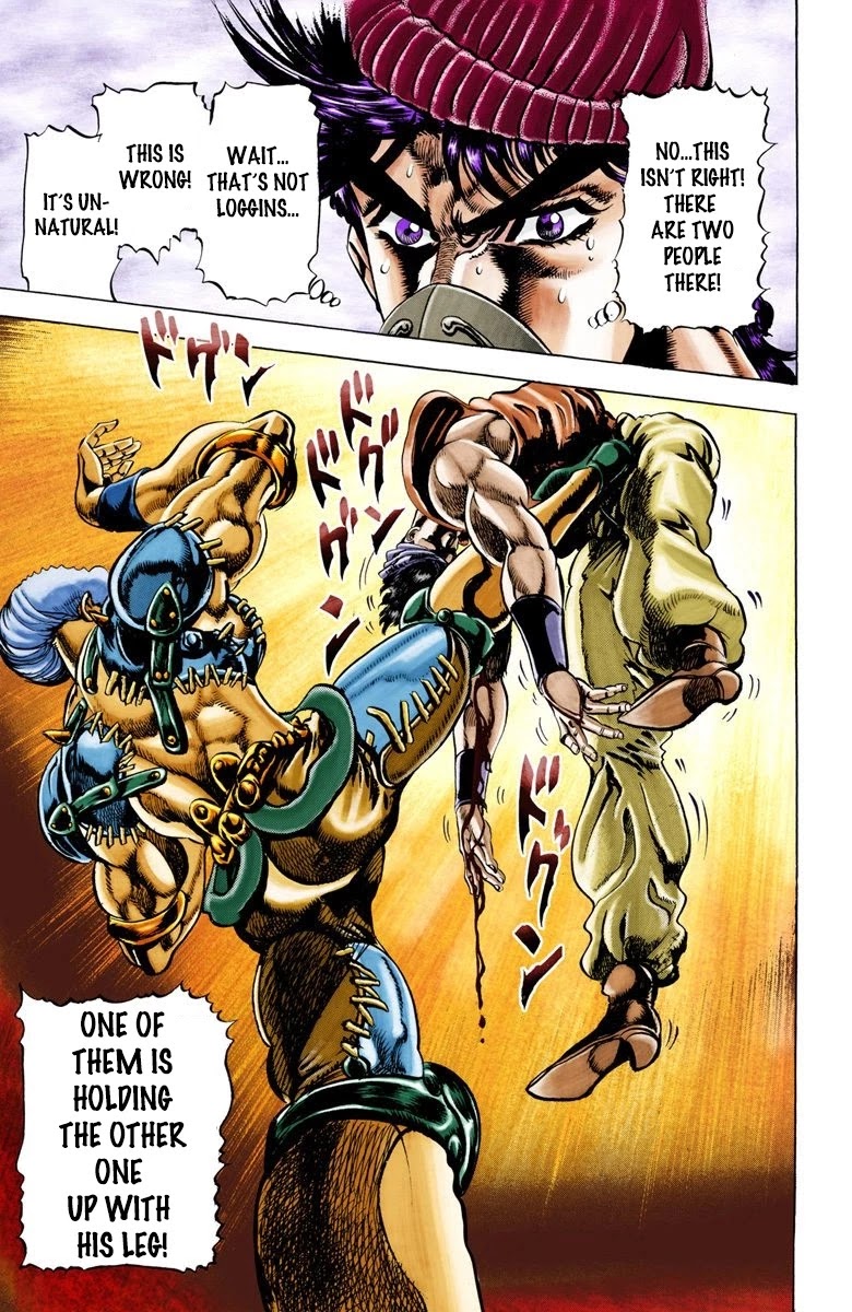 JoJo's Bizarre Adventure Part 2 - Battle Tendency (Official Colored) Chapter 32 page 16 - Chapter 32: The Final Trial