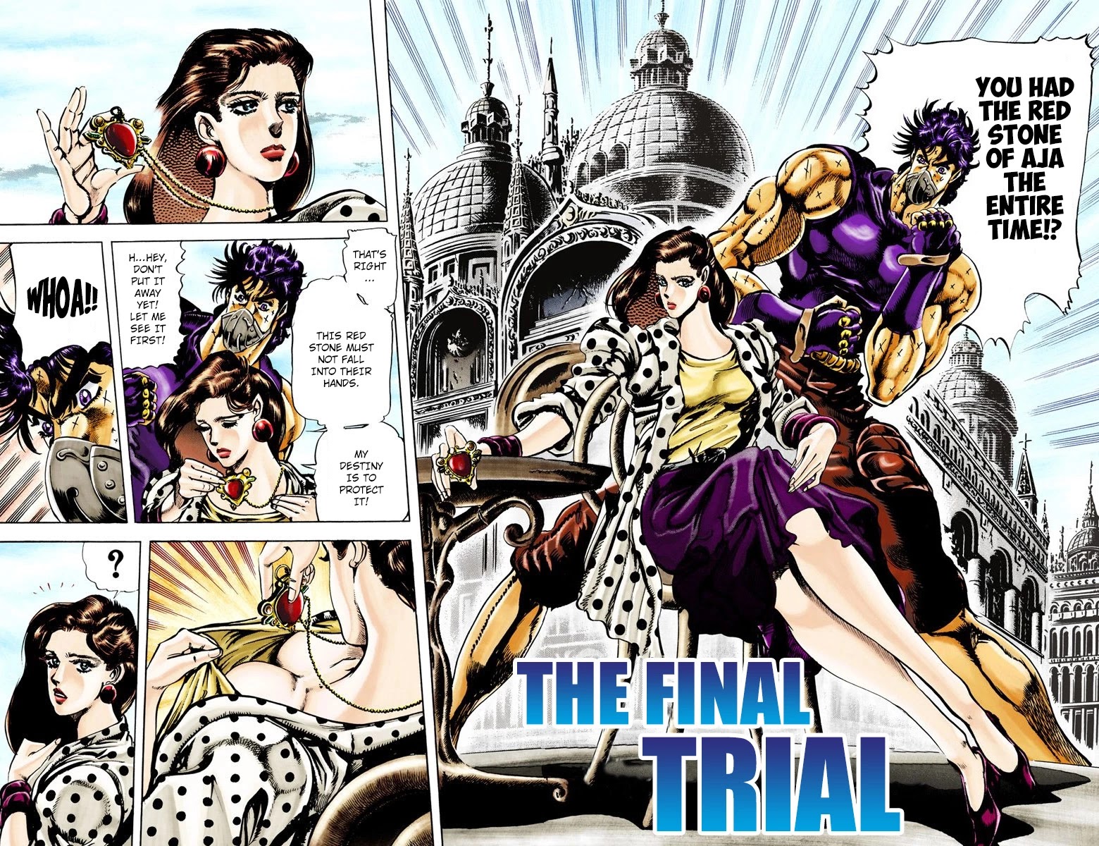 JoJo's Bizarre Adventure Part 2 - Battle Tendency (Official Colored) Chapter 32 page 2 - Chapter 32: The Final Trial
