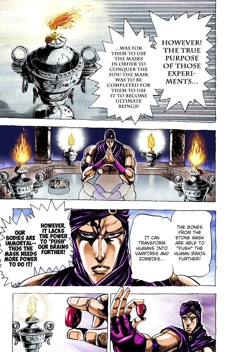 JoJo's Bizarre Adventure Part 2 - Battle Tendency (Official Colored) Chapter 32 page 6 - Chapter 32: The Final Trial