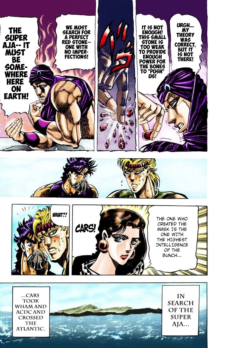 JoJo's Bizarre Adventure Part 2 - Battle Tendency (Official Colored) Chapter 32 page 8 - Chapter 32: The Final Trial