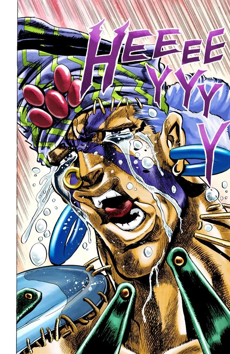 JoJo's Bizarre Adventure Part 2 - Battle Tendency (Official Colored) Chapter 34 page 6 - Chapter 34: The Disturbing ACDC