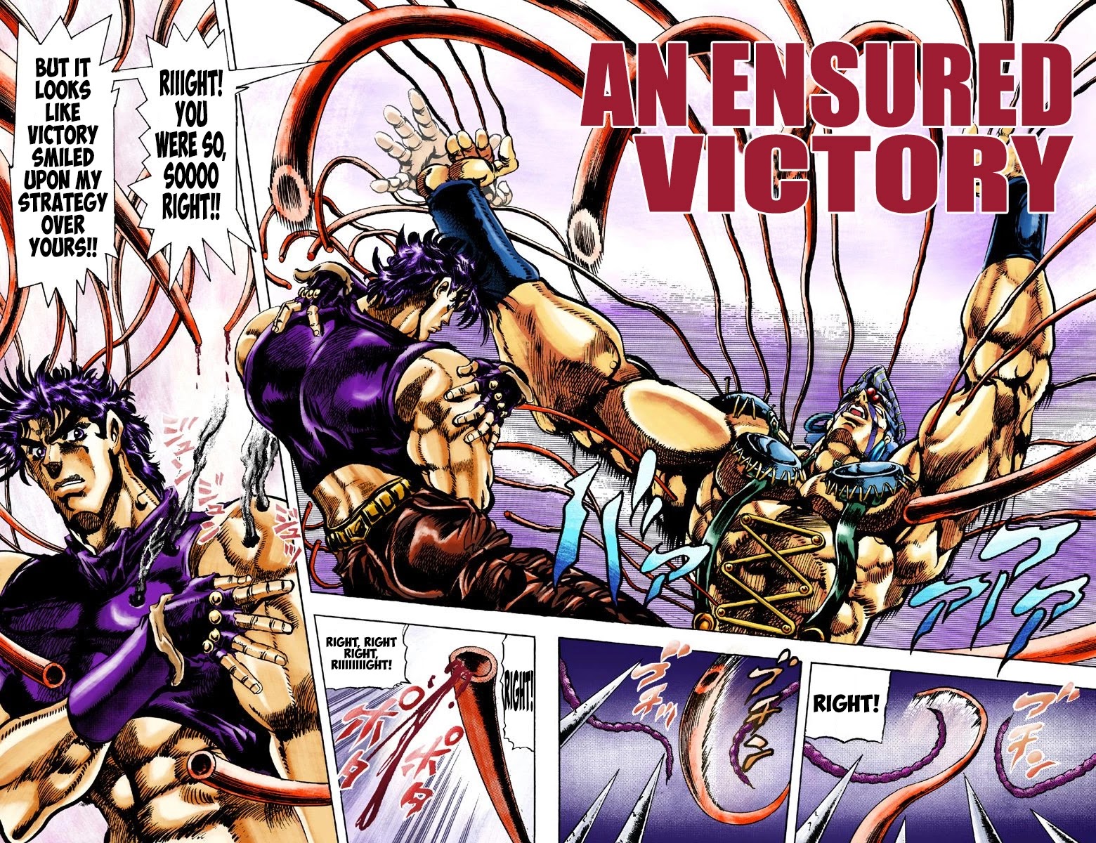 JoJo's Bizarre Adventure Part 2 - Battle Tendency (Official Colored) Chapter 36 page 2 - Chapter 36: An Ensured Victory