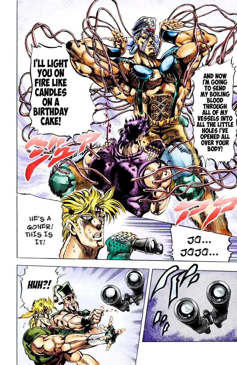 JoJo's Bizarre Adventure Part 2 - Battle Tendency (Official Colored) Chapter 36 page 3 - Chapter 36: An Ensured Victory