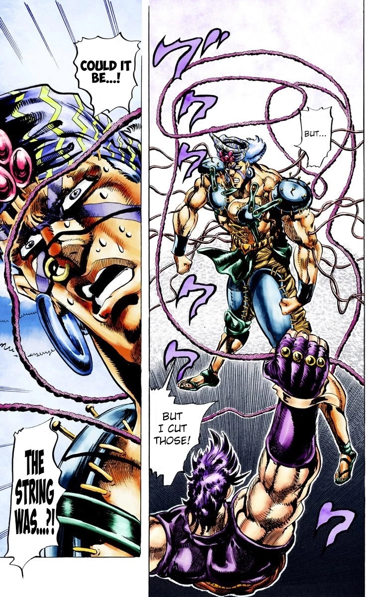 JoJo's Bizarre Adventure Part 2 - Battle Tendency (Official Colored) Chapter 36 page 8 - Chapter 36: An Ensured Victory
