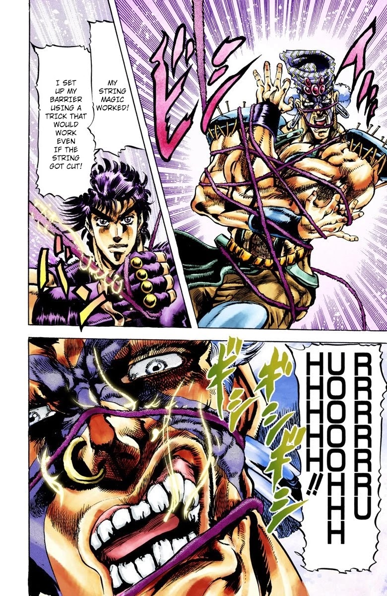 JoJo's Bizarre Adventure Part 2 - Battle Tendency (Official Colored) Chapter 36 page 9 - Chapter 36: An Ensured Victory