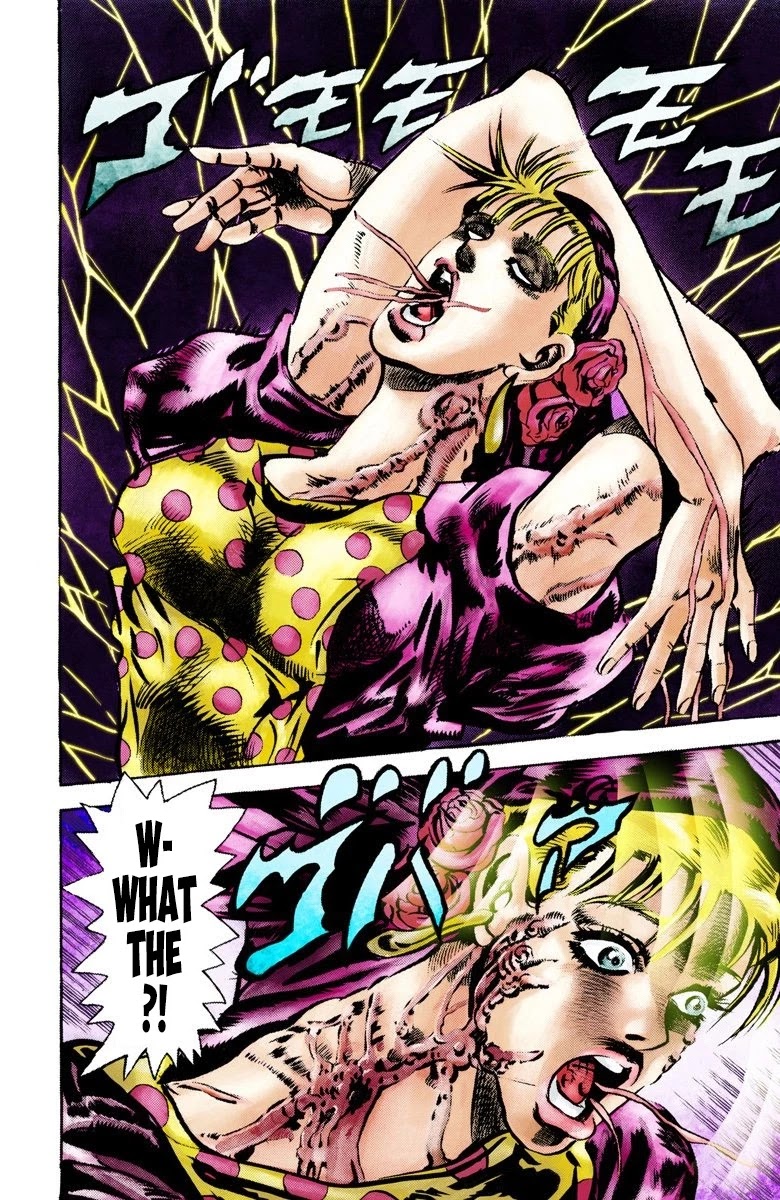 JoJo's Bizarre Adventure Part 2 - Battle Tendency (Official Colored) Chapter 37 page 17 - Chapter 37: The Insidious Demon!