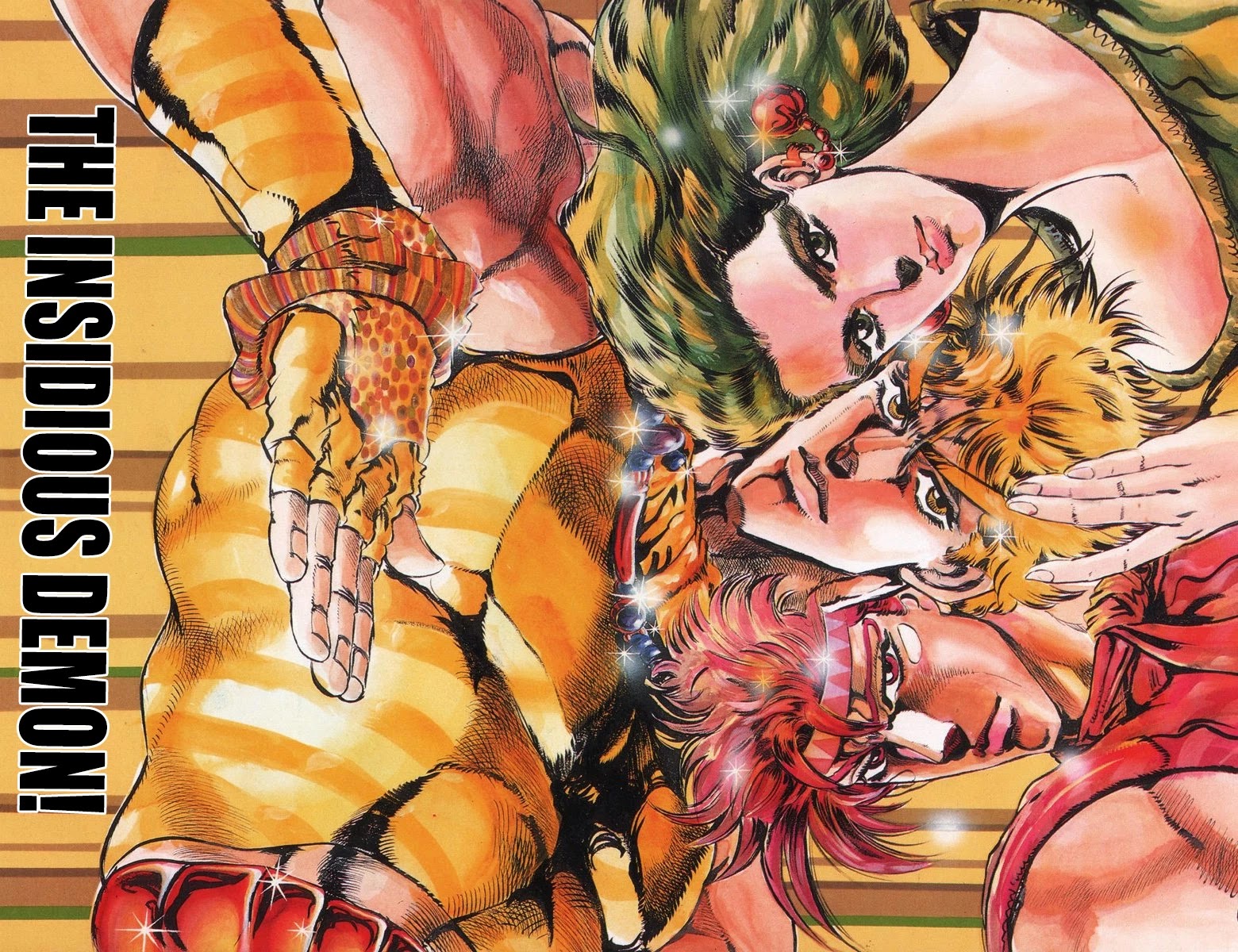 JoJo's Bizarre Adventure Part 2 - Battle Tendency (Official Colored) Chapter 37 page 2 - Chapter 37: The Insidious Demon!