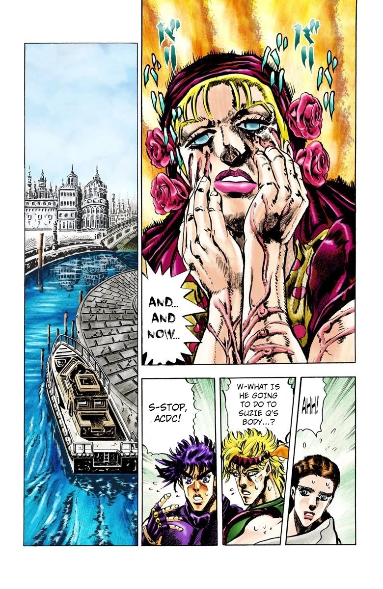 JoJo's Bizarre Adventure Part 2 - Battle Tendency (Official Colored) Chapter 38 page 11 - Chapter 38: The Stolen Body