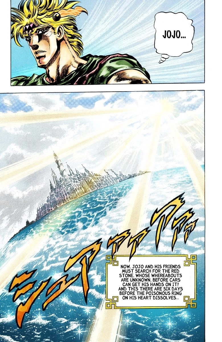 JoJo's Bizarre Adventure Part 2 - Battle Tendency (Official Colored) Chapter 38 page 19 - Chapter 38: The Stolen Body