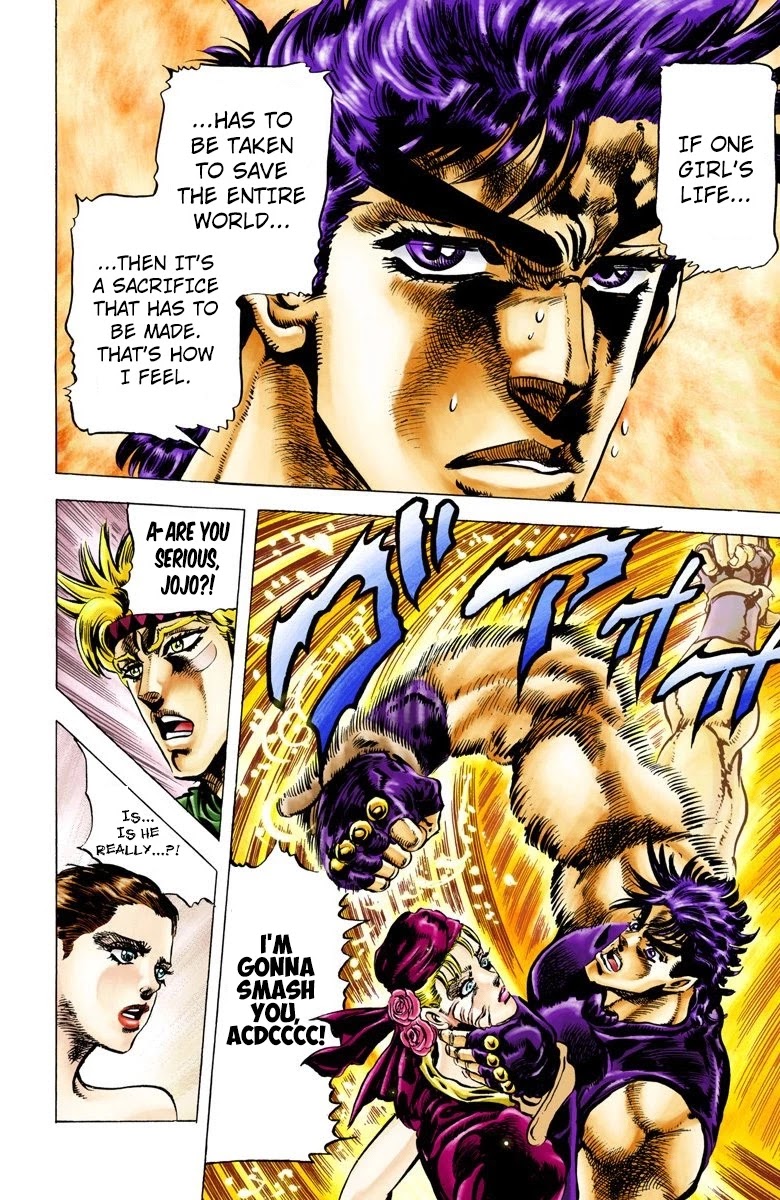JoJo's Bizarre Adventure Part 2 - Battle Tendency (Official Colored) Chapter 38 page 8 - Chapter 38: The Stolen Body
