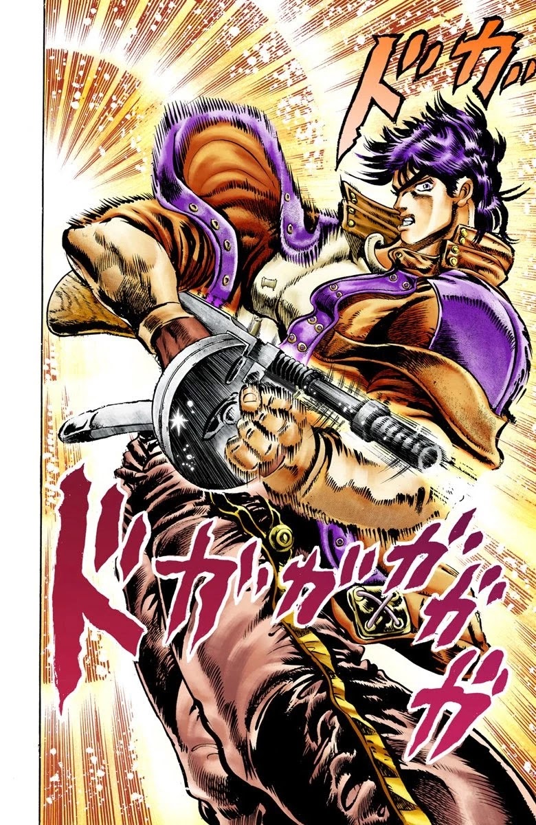 JoJo's Bizarre Adventure Part 2 - Battle Tendency (Official Colored) Chapter 4 page 17 - Chapter 4: Straizo's Ambition