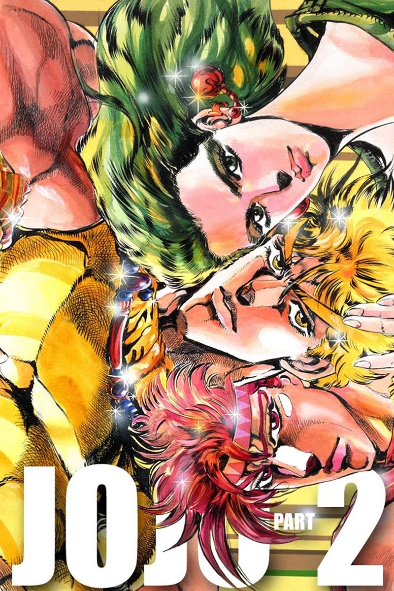 JoJo's Bizarre Adventure Part 2 - Battle Tendency (Official Colored) Chapter 43 page 1 - Chapter 43: Fight to the Death for 175 Meters