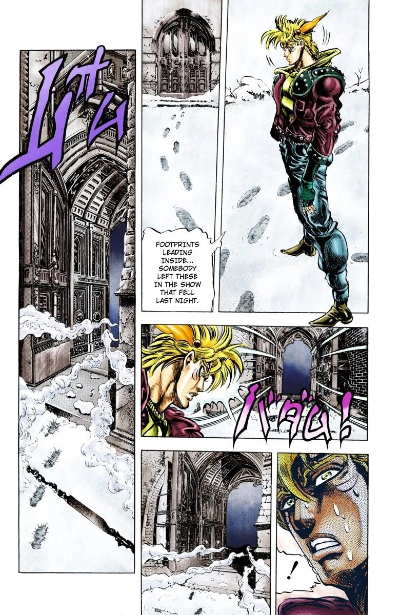 JoJo's Bizarre Adventure Part 2 - Battle Tendency (Official Colored) Chapter 44 page 16 - Chapter 44: Caesar: The Anger from the Past