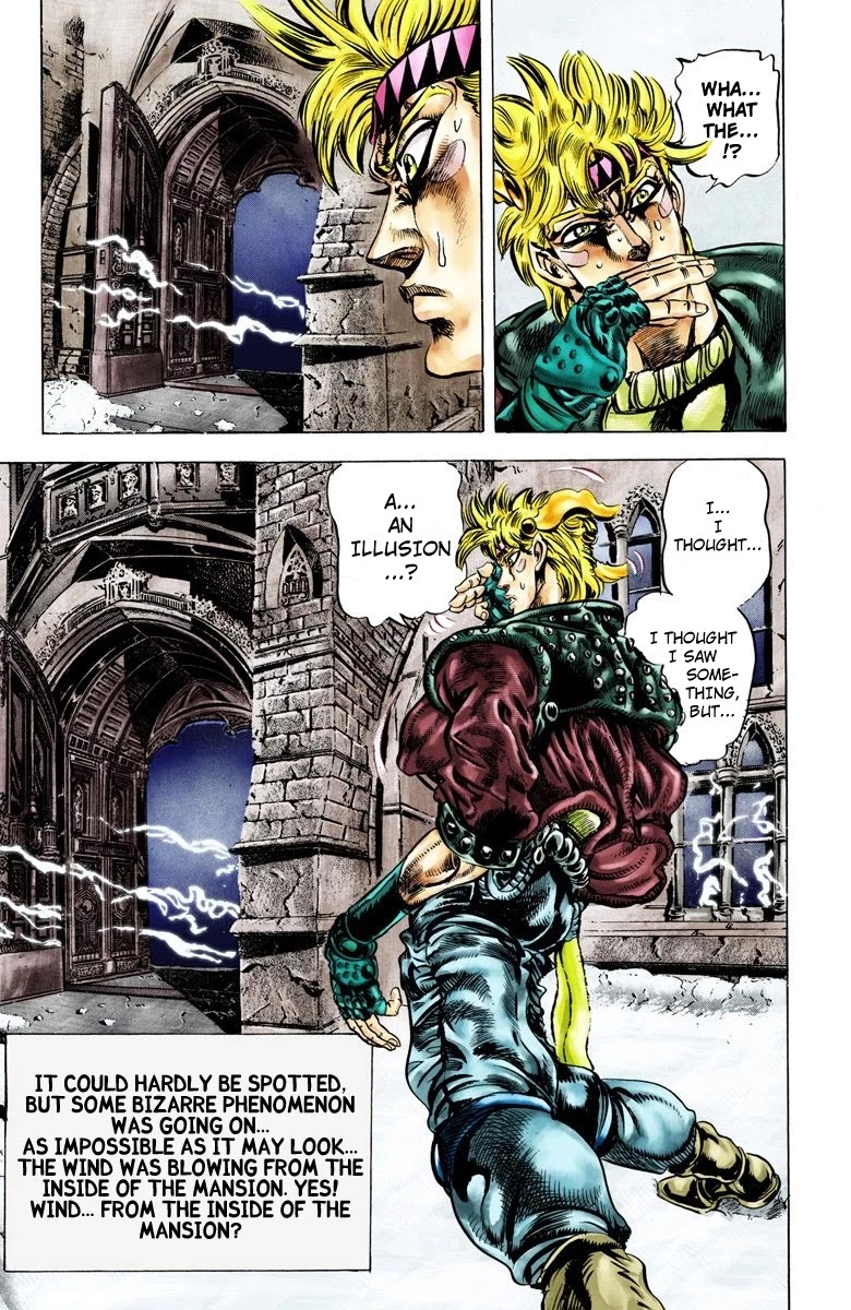 JoJo's Bizarre Adventure Part 2 - Battle Tendency (Official Colored) Chapter 44 page 18 - Chapter 44: Caesar: The Anger from the Past