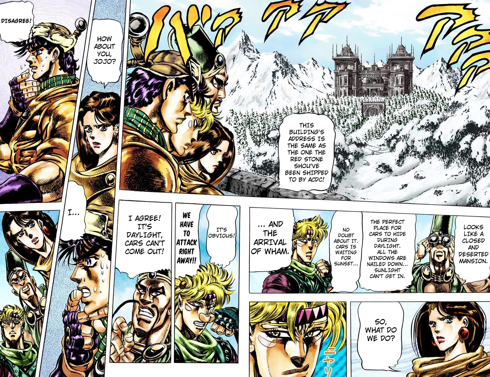 JoJo's Bizarre Adventure Part 2 - Battle Tendency (Official Colored) Chapter 44 page 6 - Chapter 44: Caesar: The Anger from the Past