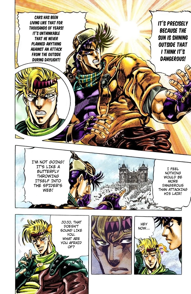 JoJo's Bizarre Adventure Part 2 - Battle Tendency (Official Colored) Chapter 44 page 7 - Chapter 44: Caesar: The Anger from the Past