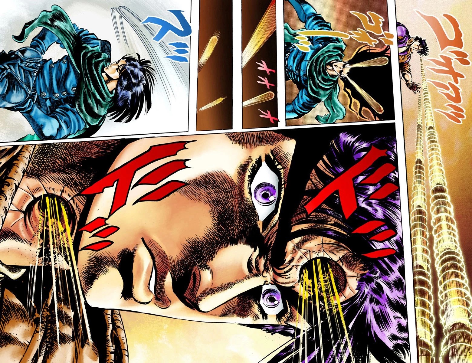 JoJo's Bizarre Adventure Part 2 - Battle Tendency (Official Colored) Chapter 5 page 11 - Chapter 5: The Game Master