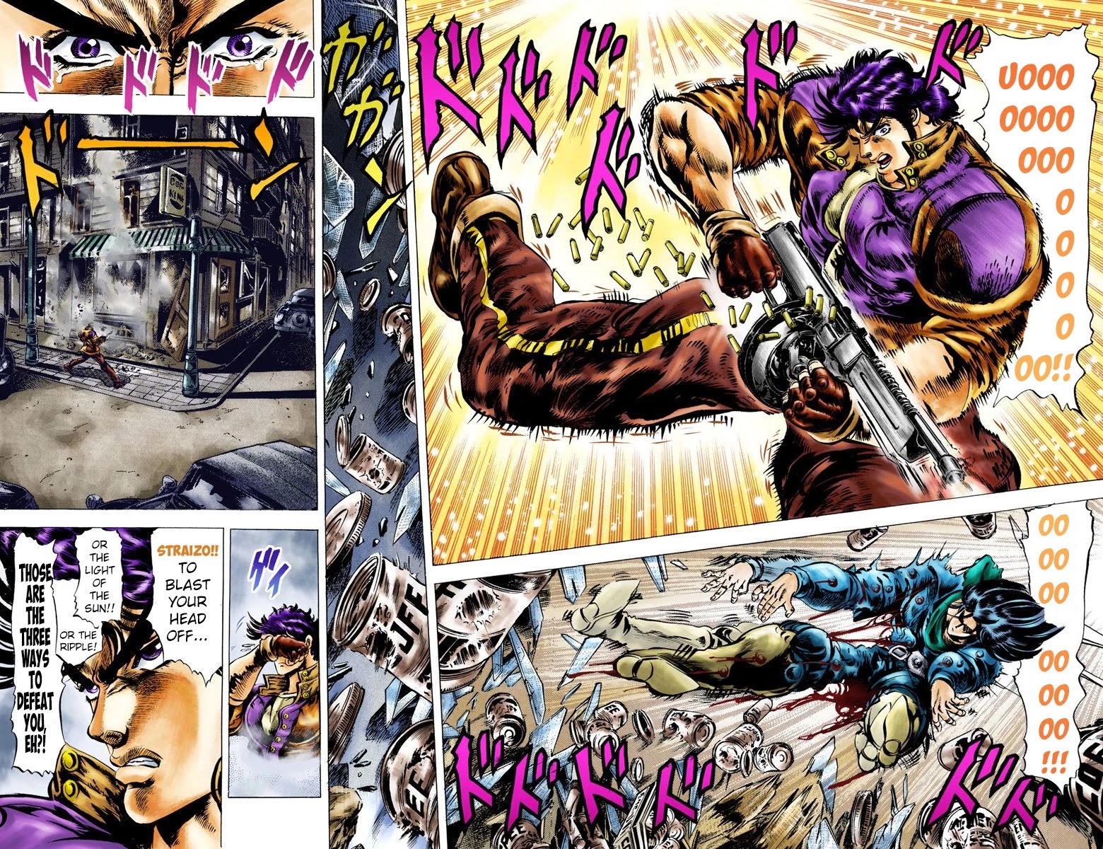 JoJo's Bizarre Adventure Part 2 - Battle Tendency (Official Colored) Chapter 5 page 2 - Chapter 5: The Game Master