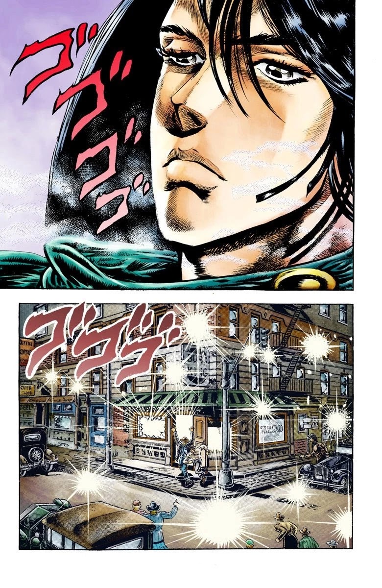 JoJo's Bizarre Adventure Part 2 - Battle Tendency (Official Colored) Chapter 5 page 6 - Chapter 5: The Game Master