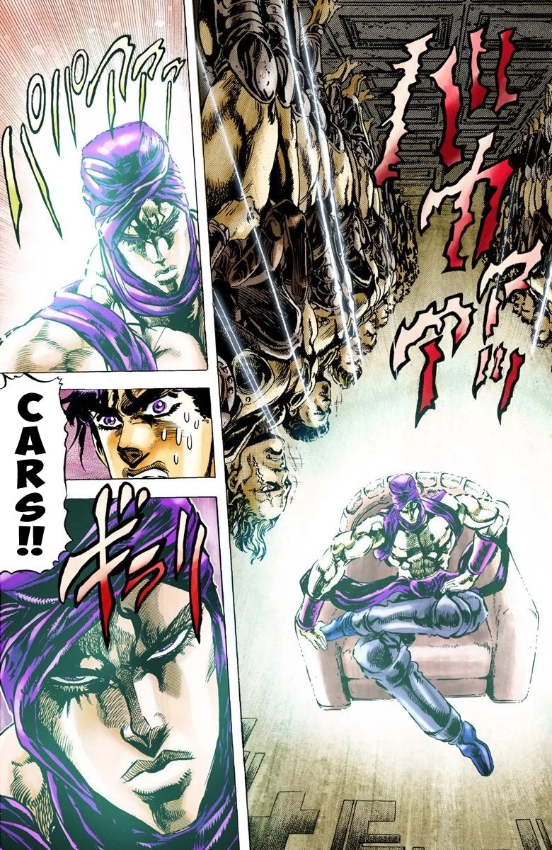 JoJo's Bizarre Adventure Part 2 - Battle Tendency (Official Colored) Chapter 51 page 7 - Chapter 51: The Hundred Vs. Two Strategy