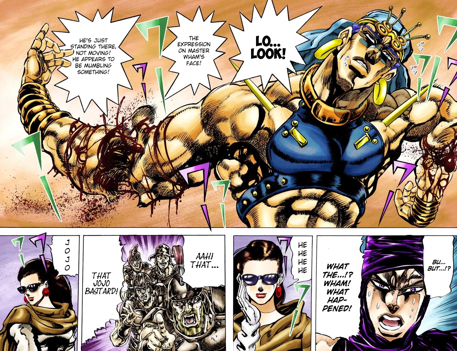JoJo's Bizarre Adventure Part 2 - Battle Tendency (Official Colored) Chapter 56 page 14 - Chapter 56: A Trickery Genius