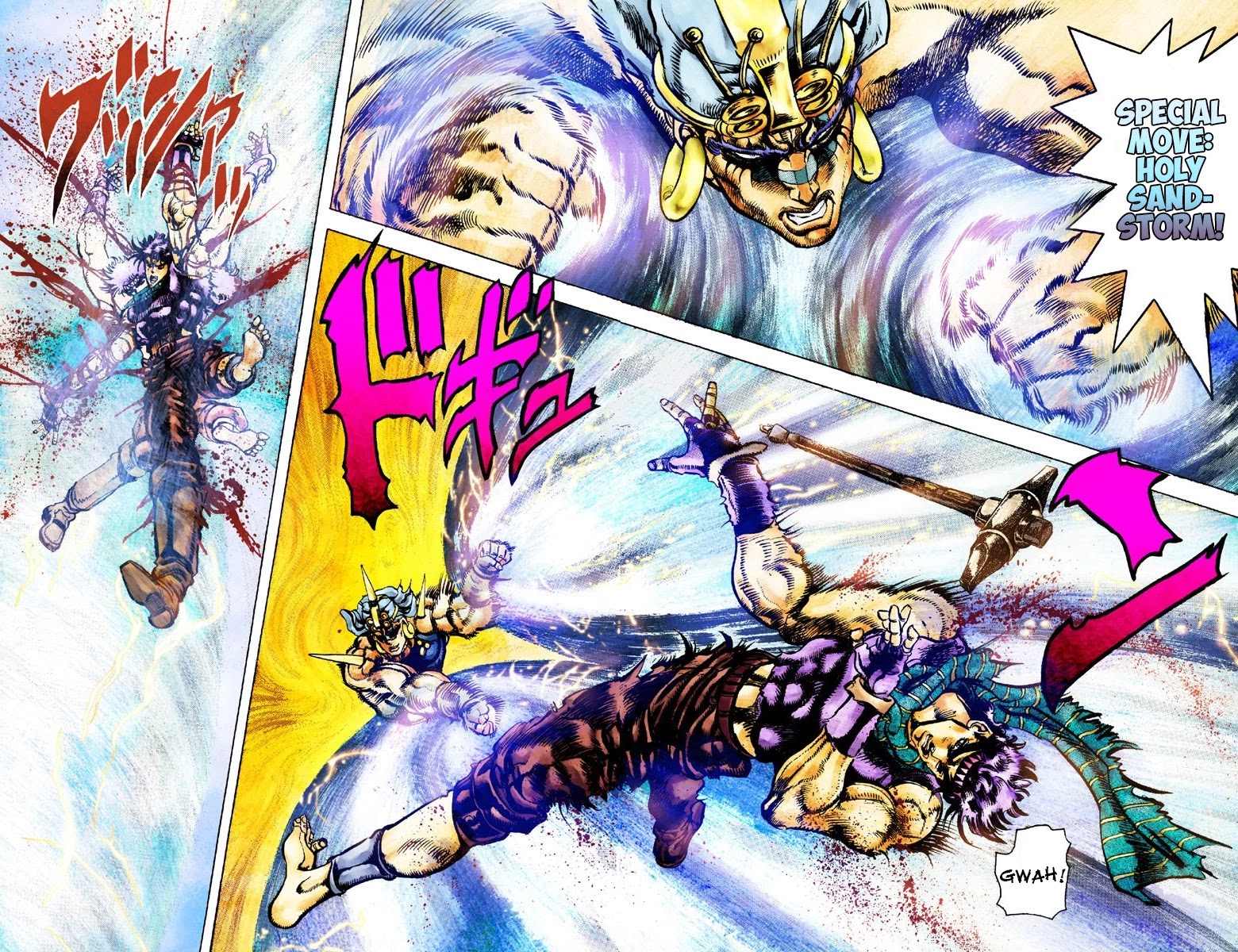 JoJo's Bizarre Adventure Part 2 - Battle Tendency (Official Colored) Chapter 56 page 9 - Chapter 56: A Trickery Genius