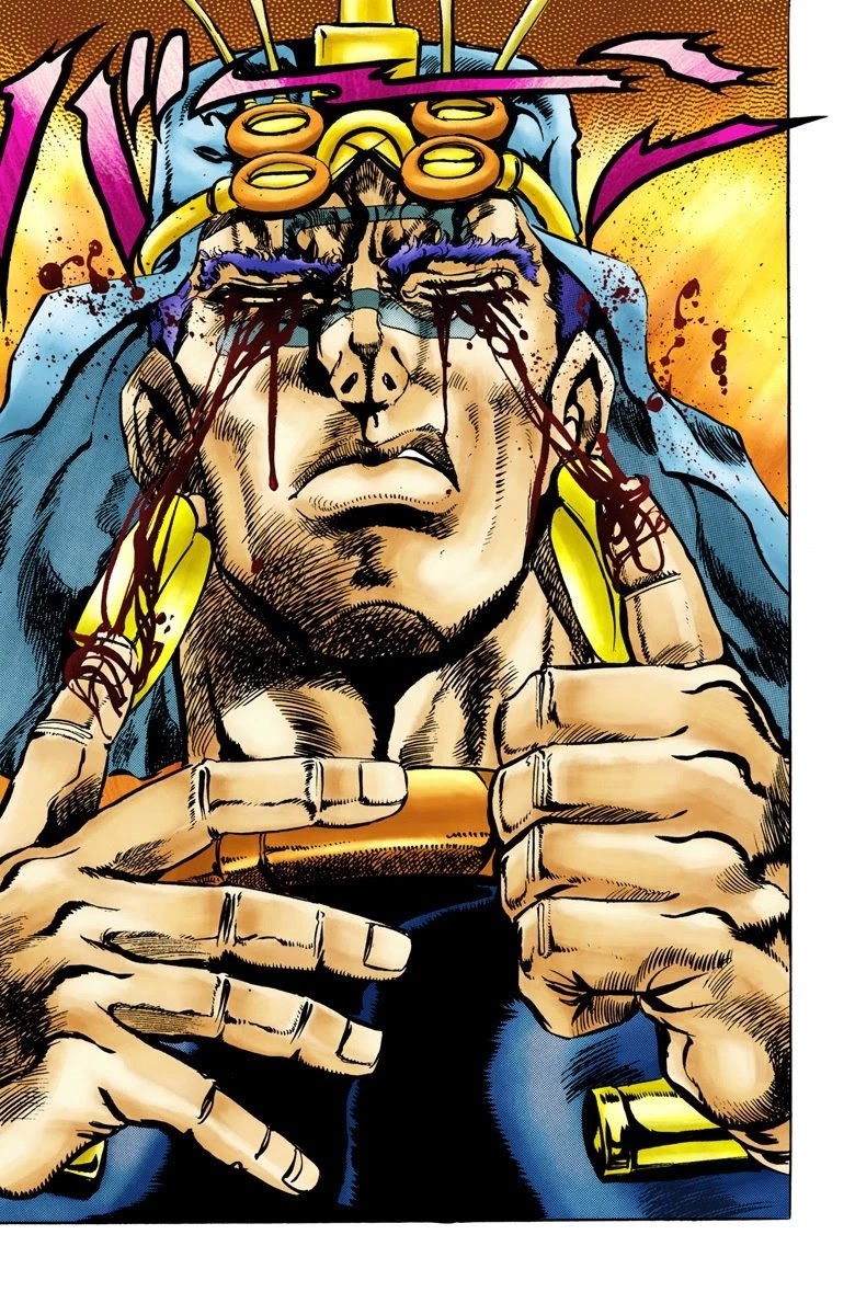 JoJo's Bizarre Adventure Part 2 - Battle Tendency (Official Colored) Chapter 57 page 11 - Chapter 57: A True Warrior