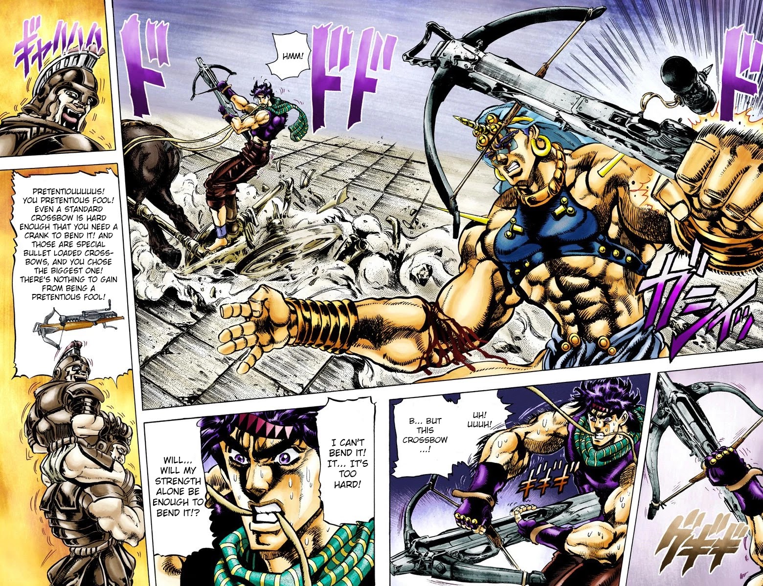 JoJo's Bizarre Adventure Part 2 - Battle Tendency (Official Colored) Chapter 57 page 16 - Chapter 57: A True Warrior