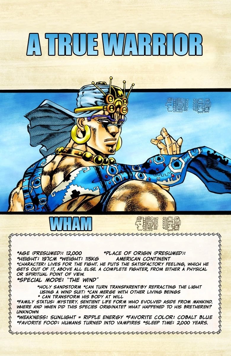 JoJo's Bizarre Adventure Part 2 - Battle Tendency (Official Colored) Chapter 57 page 2 - Chapter 57: A True Warrior